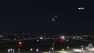 Multiple quotDronesquot Reported Above LGA Airport in NYC as Airplanes are seen landing [upl. by Ahsirahc665]