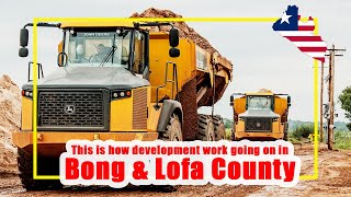 Liberia 2023  This is the Major Development Going On in Bong County to Connect Lofa [upl. by Bainbridge156]