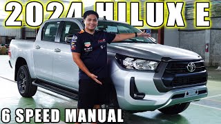 2024 Toyota Hilux E manual  New Upgrades Walk around tour tayo [upl. by Amling]