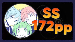 osu 517⭐ Bye Bye Yesterday SS 172pp [upl. by Notanhoj860]