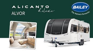 Caravan tour Bailey Alicanto Grande Deluxe Alvor 2025 [upl. by Nylaf]