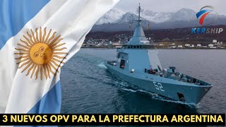 Argentina avanza en la compra de 3 nuevos OPV para la Prefectura a Francia [upl. by Nnalyrehc]