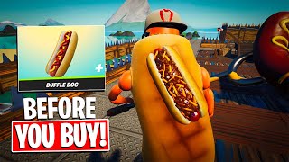 NEW DUFFLE DOG BACK BLING Combos Before You Buy Fortnite Battle Royale [upl. by Tommi]