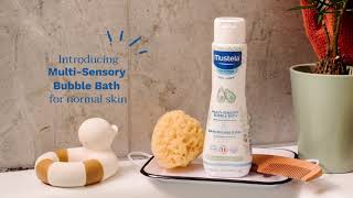 Multisensory Bubble Bath for Normal Skin  Mustela USA [upl. by Bassett330]