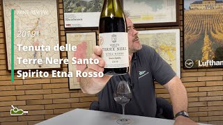 Wine Review Tenuta delle Terre Nere Santo Spirito Etna Rosso 2019 [upl. by Enyad638]