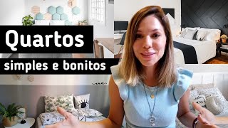 15 decorações de quartos simples e bonitos com inspiração minimalista [upl. by Nakashima]