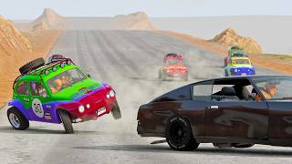 Cars vs Road Rage 16  BeamNG Drive  xxbdmnxx [upl. by Danczyk]