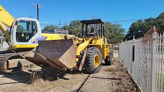 2005 Kawasaki Z65V Wheel Loader [upl. by Lahcim]