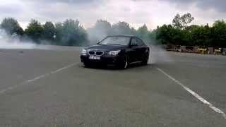 BMW E60 535d Drift [upl. by Nnahtebazile711]