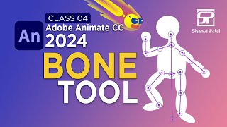 Adobe Animate CC 2024 Advance Level Bone Tool  2D Animation  Hindi [upl. by Trixie]