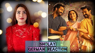 Sholay Video Song  RRR – NTR Ram Charan  German Reaction [upl. by Idaline]