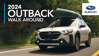 2024 Subaru Outback Walk Around  Best of both worlds Rugged Capability and Refined Comfort [upl. by Susannah]