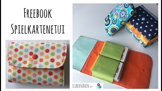 Anleitung zum Freebook quotSpielkartenetuiquot von selbernähennet [upl. by Thilde]