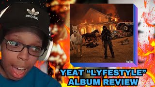 Yeat quotLYFESTYLEquot In Depth Album Review  MUSICIAN Reacts  Song Ratings [upl. by Mcmaster]