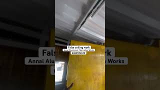 False ceiling work chennai falseceiling interiordesign interiordecor [upl. by Euginom]