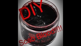 DIY Scab Blood  Thick Blood [upl. by Celesta]