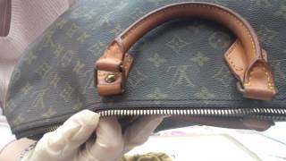 Louis Vuitton speedy 40 vintage bag care how to clean amp revive your vintage bag beforeampafter results [upl. by Karine]