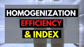 How To Find Homogenization Efficiency In Hindi  Homogenization Index  Dairy Vigyan [upl. by Eelyam394]