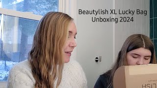 Beautylish XL Lucky Bag Unboxing 2024 beautylish luckybag unboxing [upl. by Jala682]