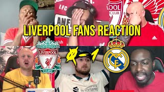 LIVERPOOL FANS REACTION TO LIVERPOOL VS REAL MADRID UCL FINAL  FANS CHANNEL [upl. by Hutchins]