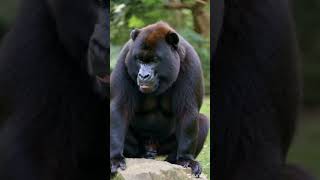 Largest Silverback Gorilla Found in Congo Massive Silverback Beating Chest in Stunning Footage [upl. by Nahij]