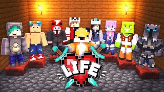 I HAVE 1 HEART   Minecraft X Life SMP 1 [upl. by Cai]