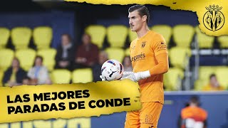 Las mejores paradas de Diego Conde primer fichaje del Villarreal CF [upl. by Bore814]