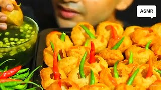 Chilli Panipuri Challenge  MildlySpicy [upl. by Yesiad]