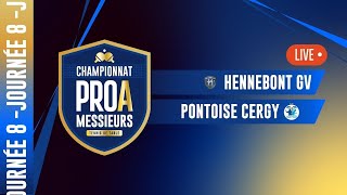 PRO A MESSIEURS  J8  HENNEBONT GV vs PONTOISECERGY AS [upl. by Watanabe]