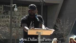 Alfonzo ZoNation Rachel  The Dallas Tea Party Rally  February 27 2010 Part 7B [upl. by Terrene894]