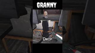 Giant Ciber Granny Vs Shoutgun 😱 granny gaming scary shorts [upl. by Sirovat]