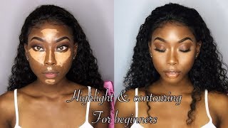 Highlighting amp Contouring for Beginners  Afforable Friendly [upl. by Akeylah]