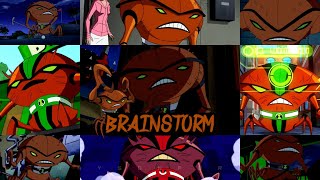 All brainstorm transformations in all Ben 10 series [upl. by Niltac]