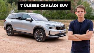 ÓRIÁSI de nem az ára  ÚJ Skoda Kodiaq 2024 teszt [upl. by Azial370]