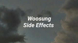 woosung  side effects lyrics [upl. by Eekaz]