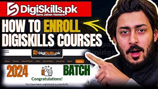 How to enroll course in digiskill LMS  Register in digiskills  Apply online  use lms intro review [upl. by Otero]