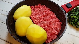 Você já fez carne moída com batata assim  Receita simples fácil e saborosa [upl. by Struve71]