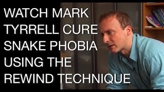 Fear of snakes cured ophidiophobia  Watch Mark Tyrrell cure snake phobia [upl. by Mcmillan]