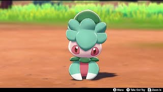 Fomantis In Camp  Pokemon Sword amp Shield [upl. by Kcirre]