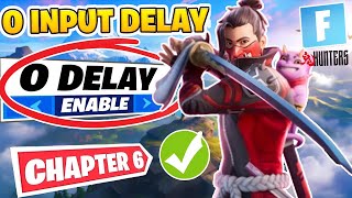 How to GET 0 Input Delay in Fortnite Chapter 6 Season 1 [upl. by Haskel]