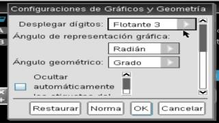 Tutorial de TI Nspire™ CX CAS Parte 2 Cómo Configurar el Funcionamiento y Modo de Operar [upl. by Pelletier607]