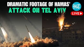 Hamas Launches M90 Missile On Tel Aviv Releases Dramatic Footage  Israel Under Dual Attack  Iran [upl. by Elokkin]