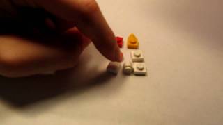 LEGO Tutorial How to Build a Chicken [upl. by Swan]