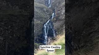 Syncline rock formation Cautley Spout yorkshiredales [upl. by Yasdnyl]