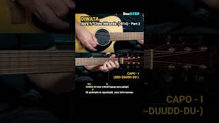 Diwata  Abra ft Chito Miranda 2014 Easy Guitar Chords Tutorial with Lyrics Part 2 SHORTS REELS [upl. by Nairod]