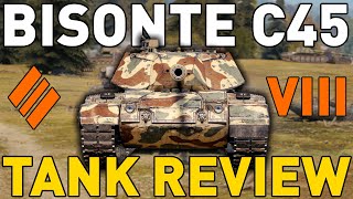 Bisonte C45  Tank Review  World of Tanks [upl. by Kirschner555]