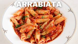 Pasta Arrabiata Recipe [upl. by Nosnhoj]