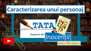 CARACTERIZAREA unui PERSONAJ  tata [upl. by Jala412]