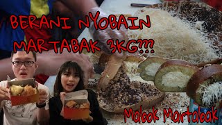 BUSET MARTABAK 3KG Keju Coklat Kacang Melimpah Banget Featuring Mgdalenaf  Vlog011 [upl. by Enelahs]