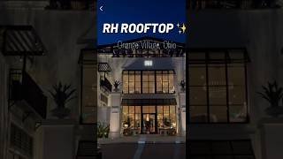 RH Rooftop Cleveland Restaurant Tour clefood cleveland thisiscle wheretoeat foodie food eat [upl. by Buehrer984]